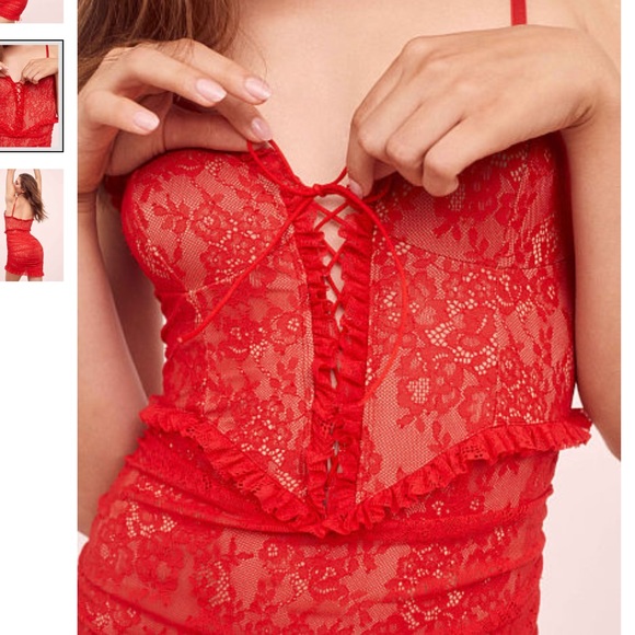 NWT For Love and Lemons Gracie Lace Dress - Picture 3 of 10